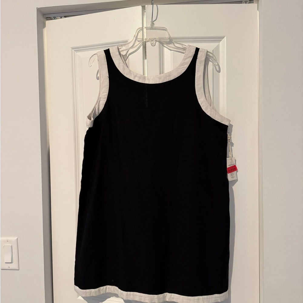 Jessica Simpson Black and White Mini Dress